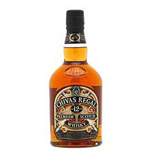 Chivas Regal whiskey - Chivas Regal 12 Y.O. Whisky (1LT