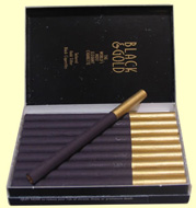 How To Order Cigarettes Nat Sherman Black & Gold