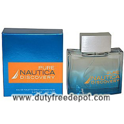 Pure Nautica Discovery Men Eau De Toilette Spray (100 ml./3.4 oz.)