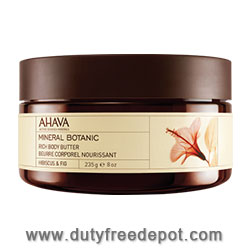 Ahava Mineral Botanic Body Butter Hibiscus And Fig (235 gr/8 oz)