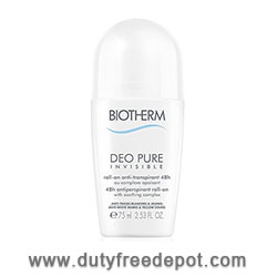 Biotherm Deodorant Pure Invisible Roll On  (75 ml./2.5 oz.)
