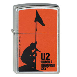 Zippo U2 Under a Blood Red Sky Lighter  207-005389